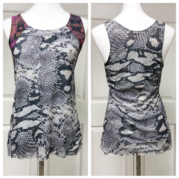 Sweet Pea Tops - SWEET PEA ANIMAL PRINT BLACK & WHITE TANK